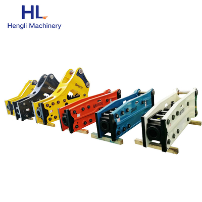 스키드 스티어 로더를 위한 HL175 Oem 유압 브레이커 망치