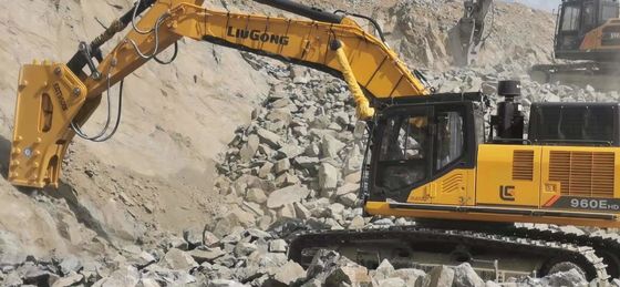 15 톤 굴삭기 수력 돌바숨기 20CrMo 강철 소재